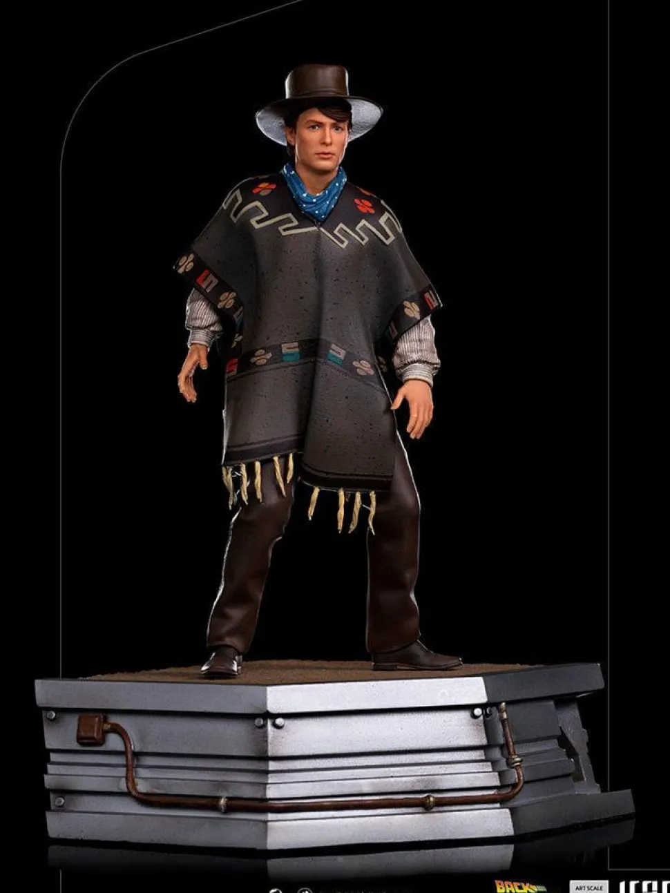 Back to the Future Part III - Marty McFly 1/10th Scale Statue