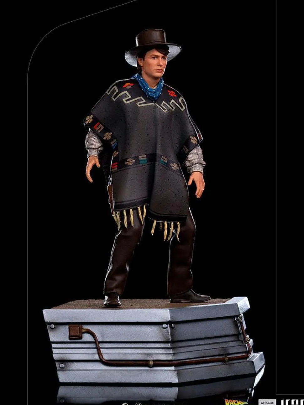 Back to the Future Part III - Marty McFly 1/10th Scale Statue