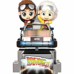 Back to the Future Part II - Marty McFly & Doc Brown CosRider Hot Toys Figure