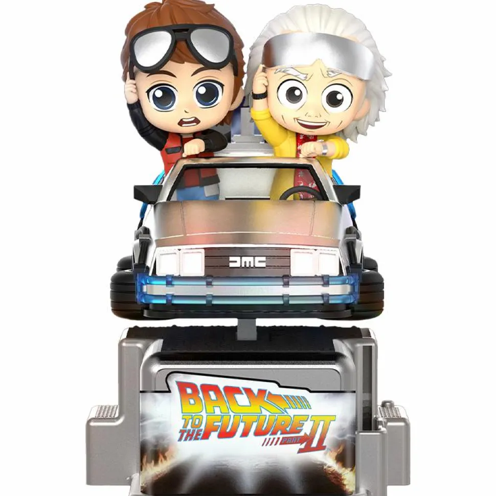 Back to the Future Part II - Marty McFly & Doc Brown CosRider Hot Toys Figure