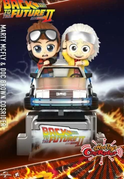 Back to the Future Part II - Marty McFly & Doc Brown CosRider Hot Toys Figure