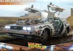 Back to the Future Part III - DeLorean Time Machine 1/6th Scale Hot Toys Action Figure Vehicle Accessory