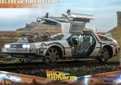 Back to the Future Part III - DeLorean Time Machine 1/6th Scale Hot Toys Action Figure Vehicle Accessory
