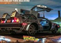 Back to the Future Part III - DeLorean Time Machine 1/6th Scale Hot Toys Action Figure Vehicle Accessory