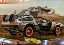 Back to the Future Part III - DeLorean Time Machine 1/6th Scale Hot Toys Action Figure Vehicle Accessory