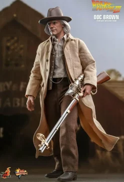 Back to the Future Part III - Doc Brown 1/6th Scale Hot Toys Action Figure