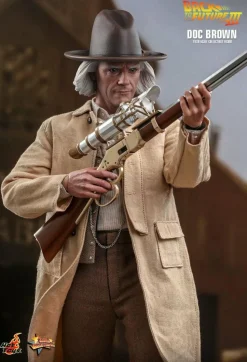 Back to the Future Part III - Doc Brown 1/6th Scale Hot Toys Action Figure