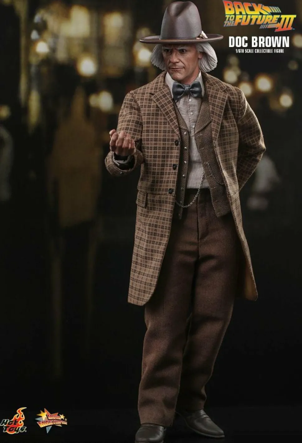 Back to the Future Part III - Doc Brown 1/6th Scale Hot Toys Action Figure