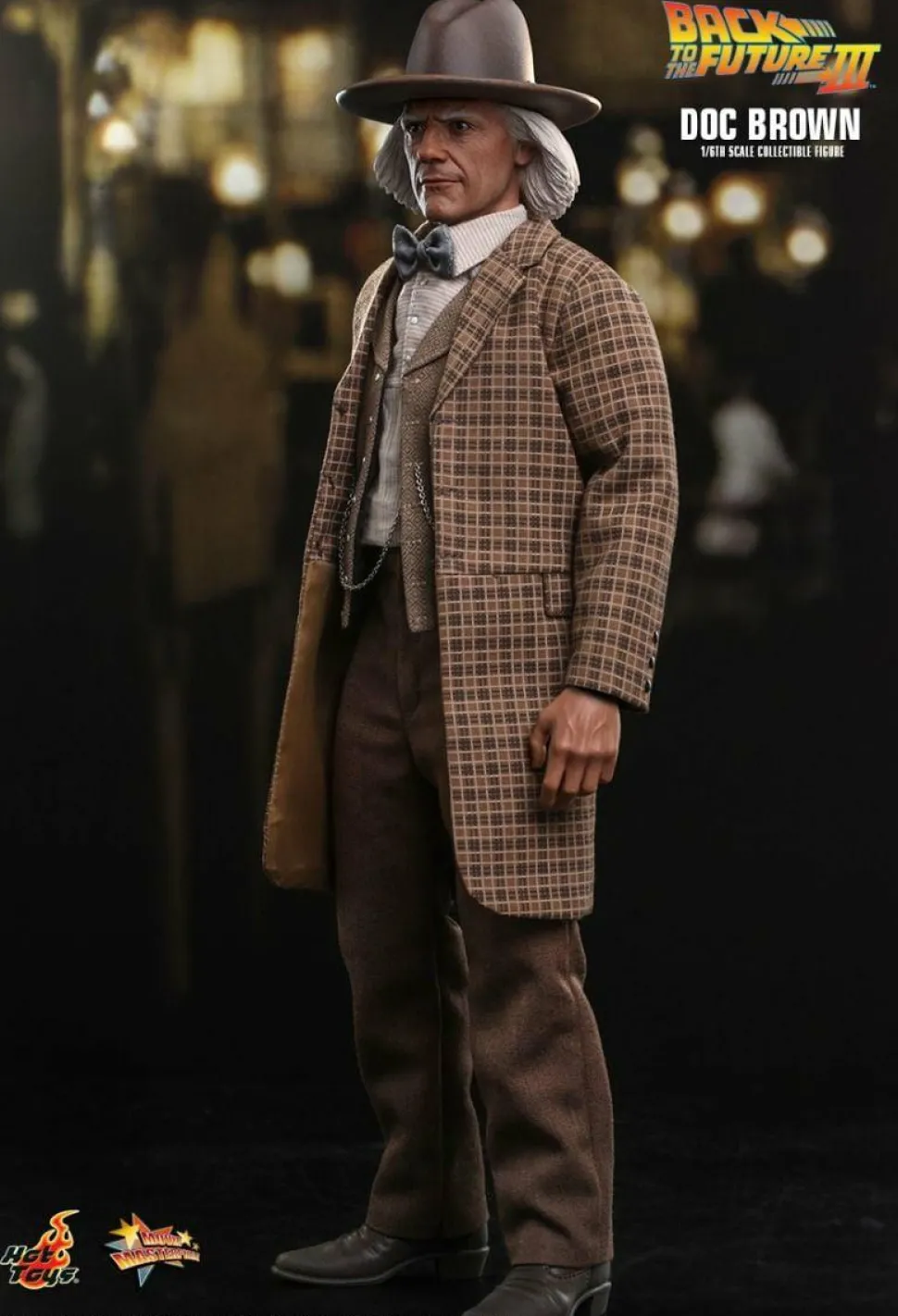 Back to the Future Part III - Doc Brown 1/6th Scale Hot Toys Action Figure