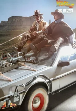 Back to the Future Part III - Doc Brown 1/6th Scale Hot Toys Action Figure