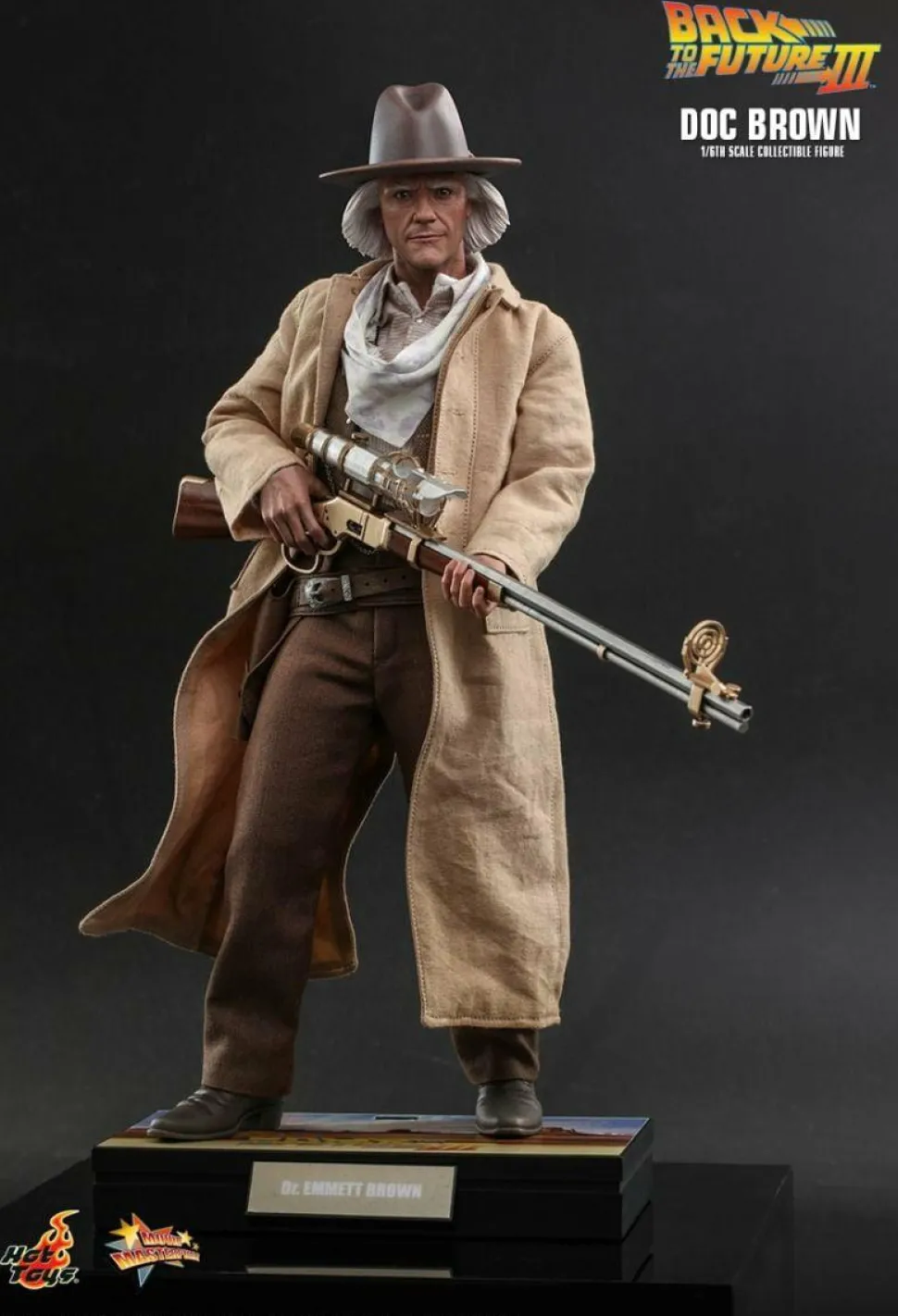 Back to the Future Part III - Doc Brown 1/6th Scale Hot Toys Action Figure