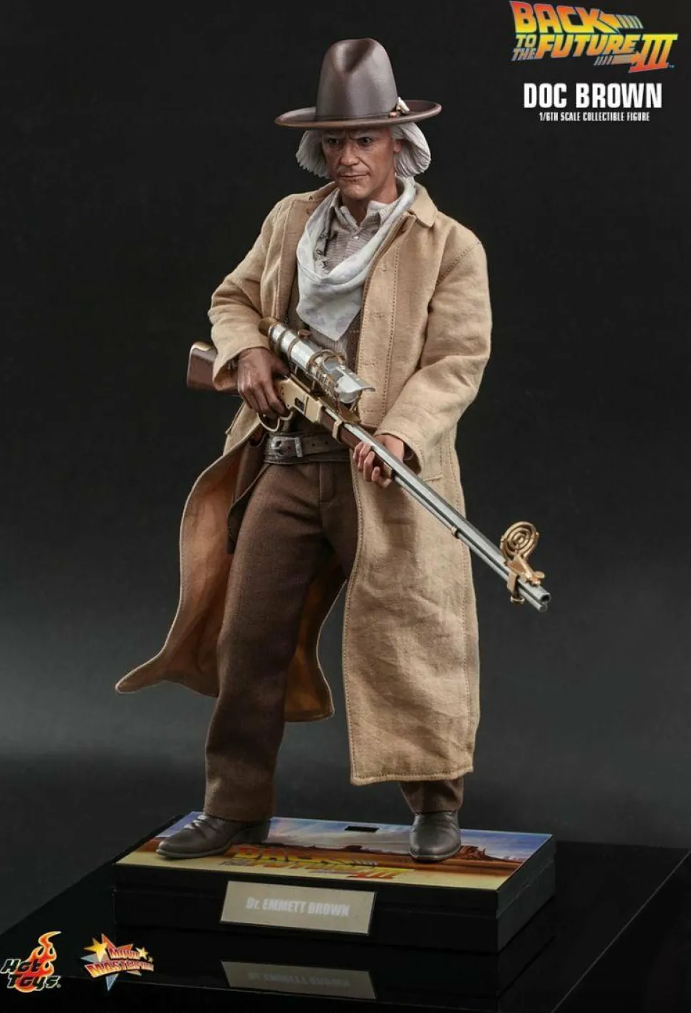 Back to the Future Part III - Doc Brown 1/6th Scale Hot Toys Action Figure