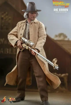 Back to the Future Part III - Doc Brown 1/6th Scale Hot Toys Action Figure