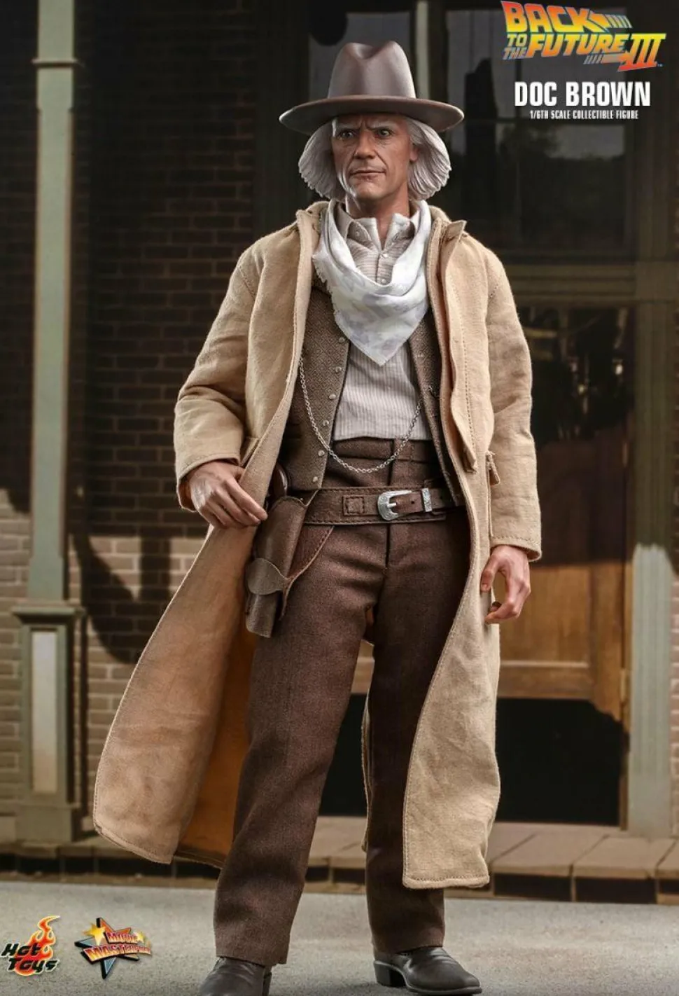 Back to the Future Part III - Doc Brown 1/6th Scale Hot Toys Action Figure