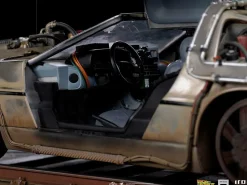 Back to the Future Part III - Delorean Time Machine 1/10th Scale Statue