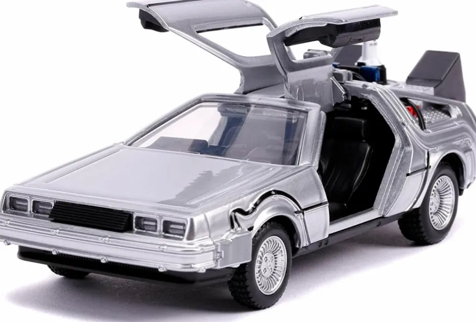 Back to the Future Part II - Delorean Time Machine Hollywood Rides 1/32 Scale Die-Cast Vehicle Replica