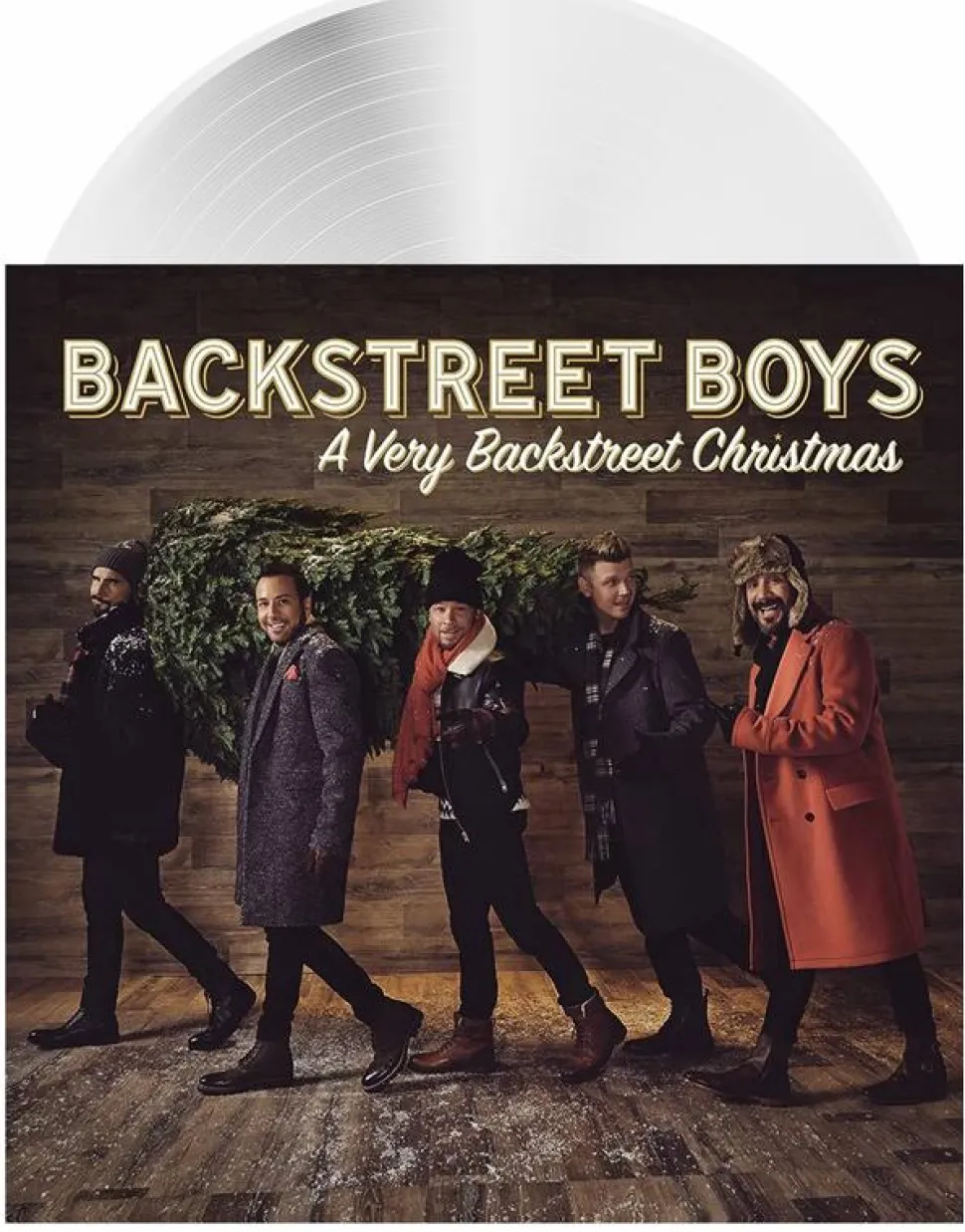 Backstreet Boys - A Very Backstreet Christmas LP Vinyl Record (White Vinyl)
