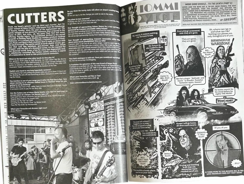 Bad Batch: Australian Rock 'n' Roll 'n' Art Zine - Issue #004 Magazine