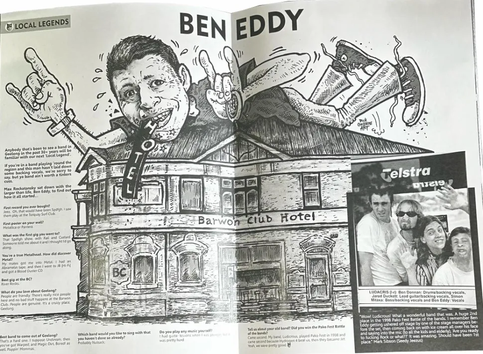 Bad Batch: Australian Rock 'n' Roll 'n' Art Zine - Issue #004 Magazine