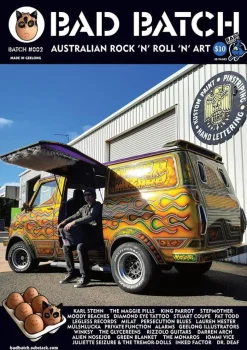 Bad Batch: Australian Rock 'n' Roll 'n' Art Zine - Issue #002 Magazine