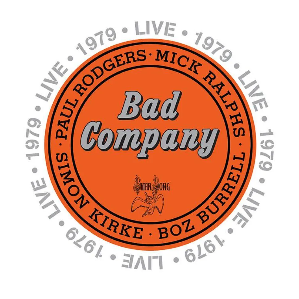 Bad Company - Live 1979 2xLP Vinyl Record (2022 Record Store Day Exclusive Orange Coloured Vinyl)