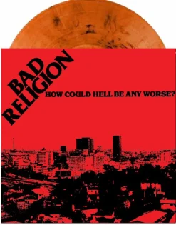 Bad Religion - How Could Hell Be Any Worse? LP Vinyl Record (Translucent Orange with Black Coloured Vinyl)