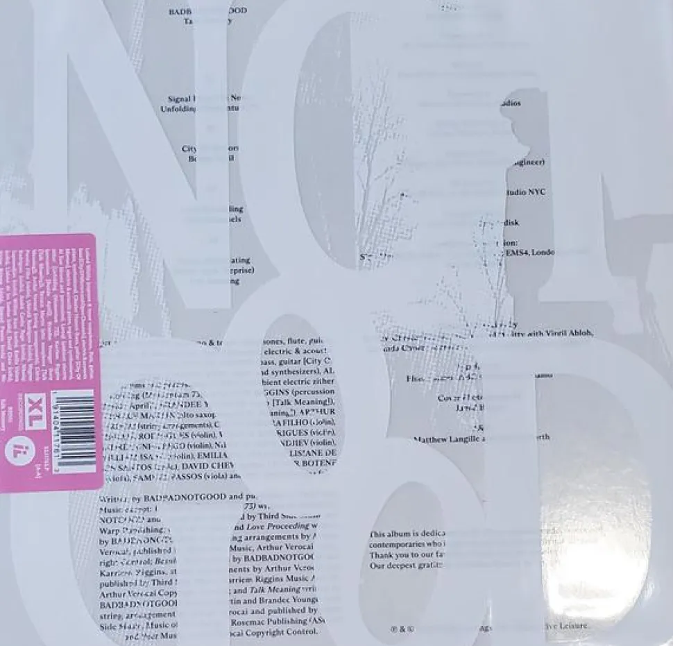 BadBadNotGood - Talk Memory 2xLP Vinyl Record