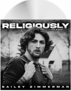 Bailey Zimmerman - Religiously. The Album. LP Vinyl Record (Opaque White Vinyl)