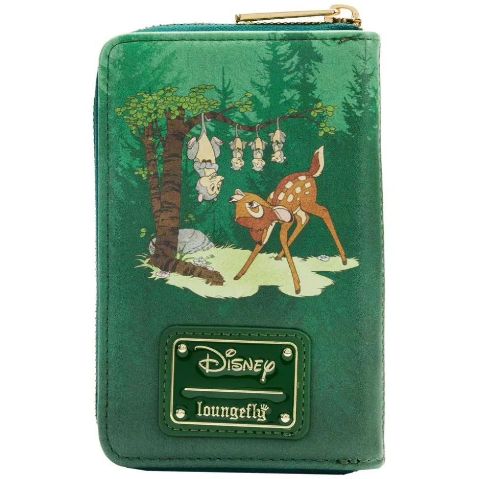 Bambi (1942) - Book 4” Faux Leather Zip-Around Wallet