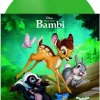 Bambi (1942) - Music From Bambi 80th Anniversary LP Vinyl Record (Transparent Green Coloured Vinyl)