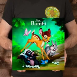 Bambi (1942) - Music From Bambi 80th Anniversary LP Vinyl Record (Transparent Green Coloured Vinyl)