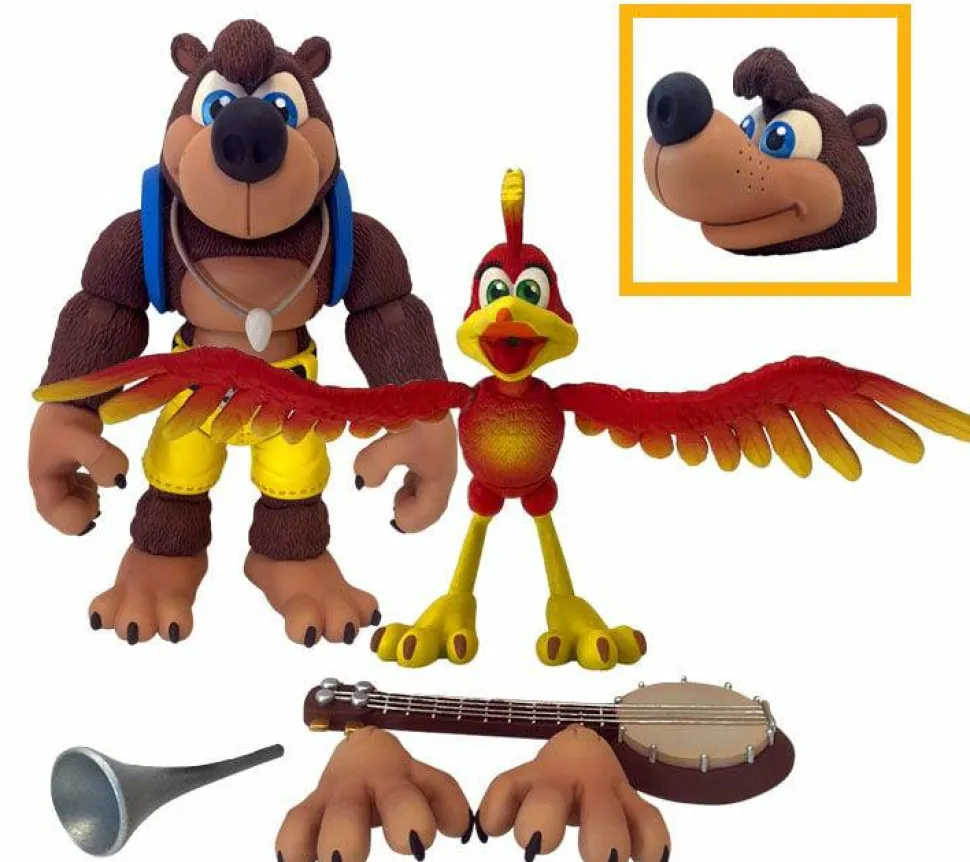 Banjo-Kazooie - Banjo-Kazooie 7” Action Figure 2-Pack
