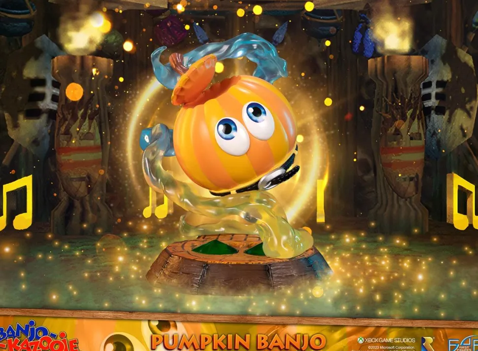 Banjo-Kazooie - Pumpkin Banjo 8" Statue