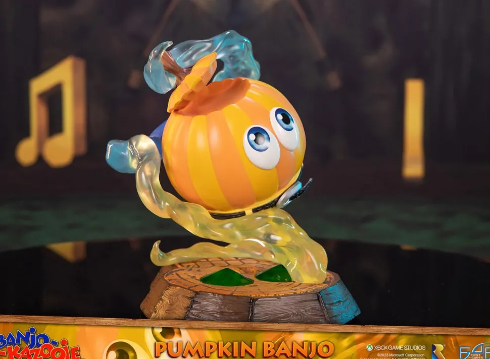 Banjo-Kazooie - Pumpkin Banjo 8" Statue