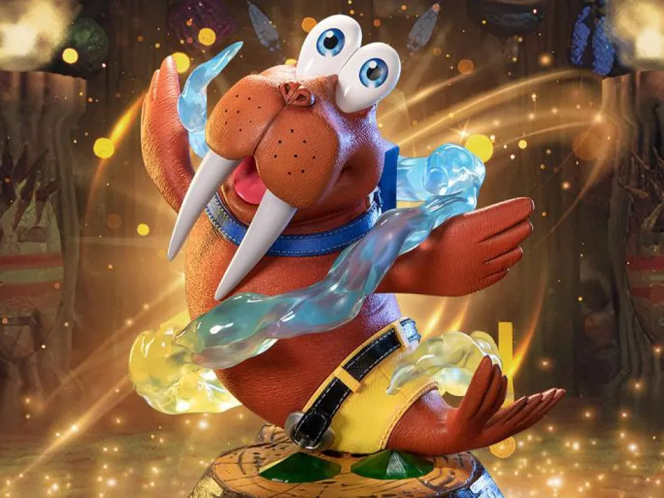 Banjo-Kazooie - Walrus Banjo 9" Statue