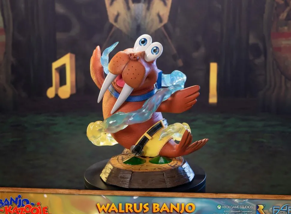 Banjo-Kazooie - Walrus Banjo 9" Statue