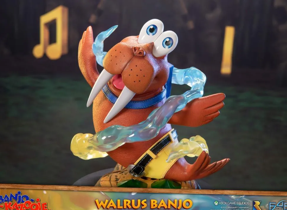 Banjo-Kazooie - Walrus Banjo 9" Statue