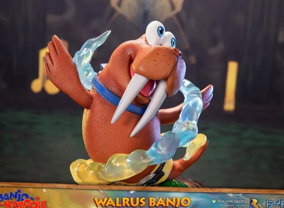 Banjo-Kazooie - Walrus Banjo 9" Statue