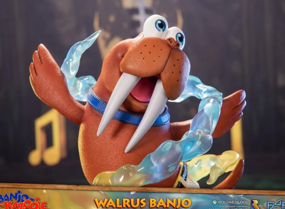 Banjo-Kazooie - Walrus Banjo 9" Statue