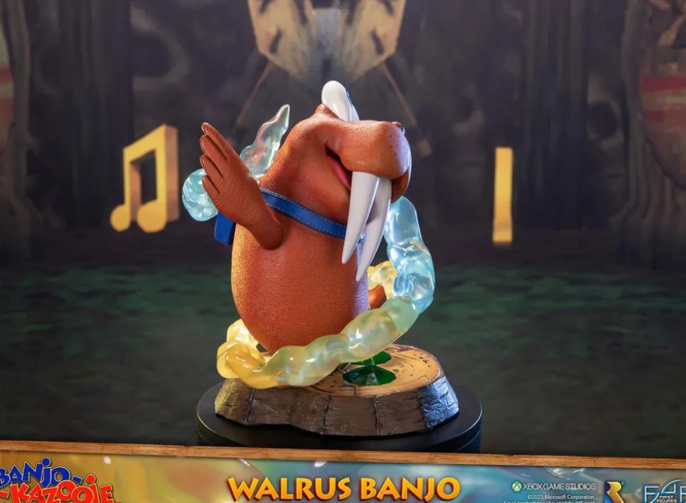 Banjo-Kazooie - Walrus Banjo 9" Statue