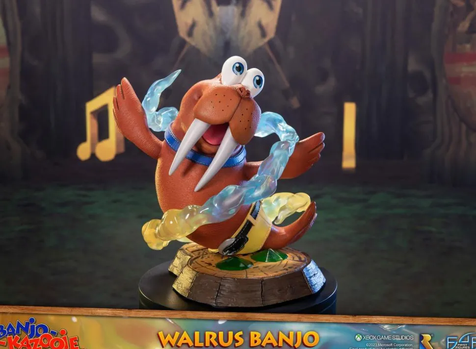Banjo-Kazooie - Walrus Banjo 9" Statue