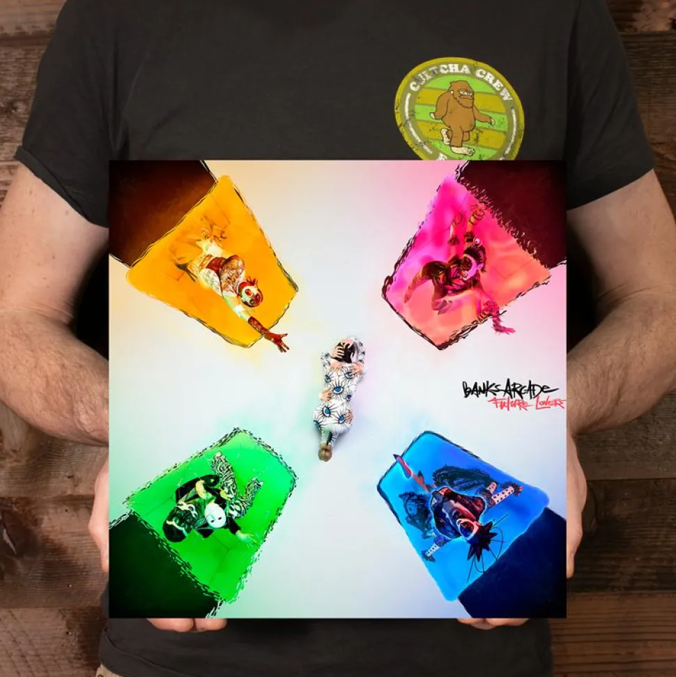 Banks Arcade - Future Lovers LP Vinyl Record (Multi-Colour Splatter Coloured Vinyl)