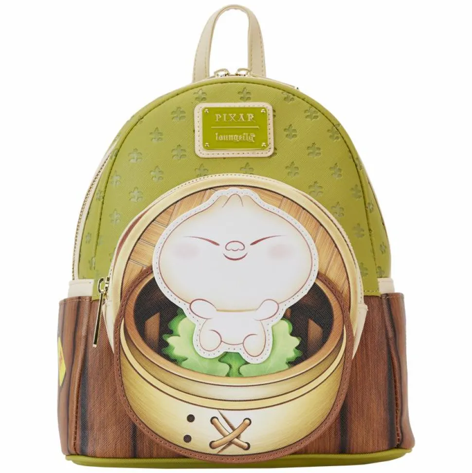 Bao - Bamboo Steamer Basket 10" Faux Leather Mini Backpack