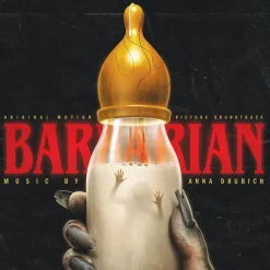 Barbarian (2022) - Original Motion Picture Music by Anna Drubich LP Vinyl Record (Mother's Milk & Blood Splatter Coloured Vinyl)