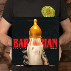 Barbarian (2022) - Original Motion Picture Music by Anna Drubich LP Vinyl Record (Mother's Milk & Blood Splatter Coloured Vinyl)