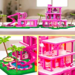 Barbie (2023) - Barbie's Dreamhouse Mega Construx Construction Set (1795 Pieces)