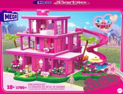 Barbie (2023) - Barbie's Dreamhouse Mega Construx Construction Set (1795 Pieces)