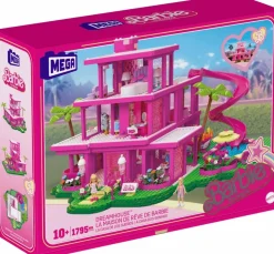 Barbie (2023) - Barbie's Dreamhouse Mega Construx Construction Set (1795 Pieces)
