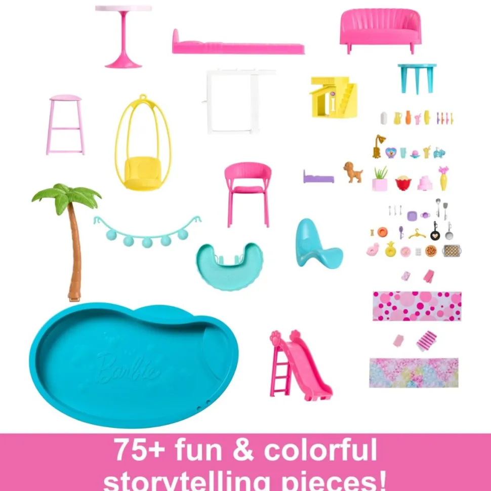 Barbie (2023) - Barbie's Dreamhouse Doll Playset