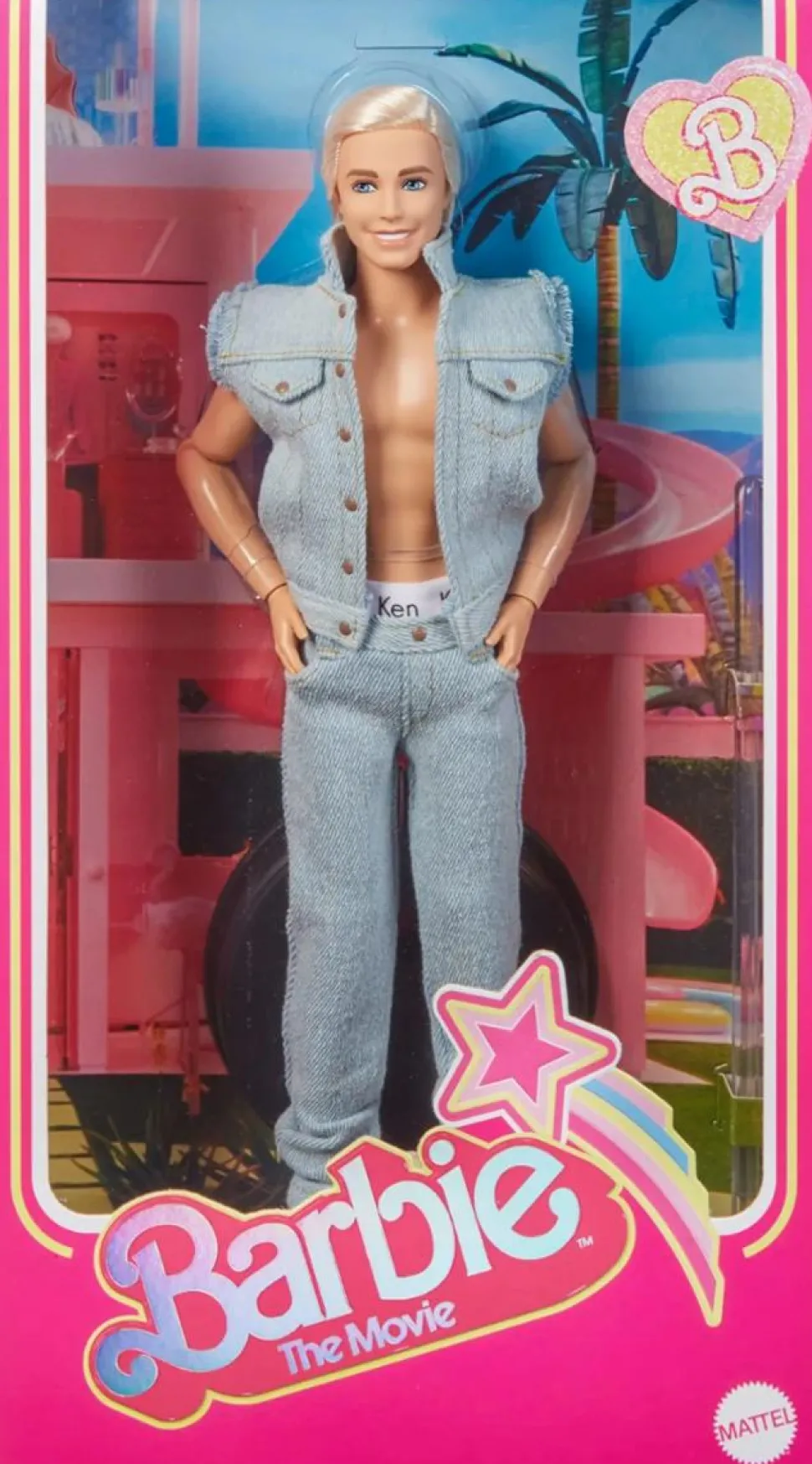 Barbie (2023) - Ken in Denim Matching Set Black Label Doll